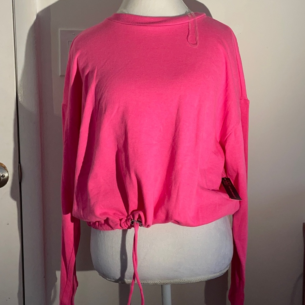 ❗️5/30❗️ Juniors Scrunched Cropped Sweater